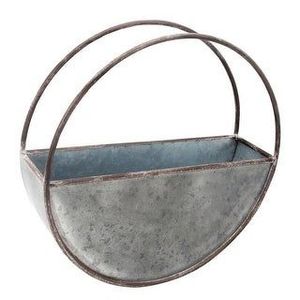 Jardinières murales galvanisées très vendues et pots à fleurs décoratifs d'intérieur suspendus - Product Image 5