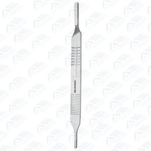 Lame chirurgicale manuelle en acier inoxydable Manche de couteau manche de scalpel durable Instruments médicaux Soins de santé chirurgicaux dentaires - Product Image 3