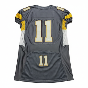Uniforme de football américain pour femmes, imprimé, manches courtes, sur mesure, OEM, vente en gros - Product Image 3