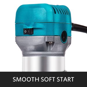 Fresatrice Compatta per Legno da 1.25HP con Base Fissa e Inclinabile, Velocità Variabile, 800W, Coppia Massima 30.000 RPM, Nuova Condizione - Product Image 4