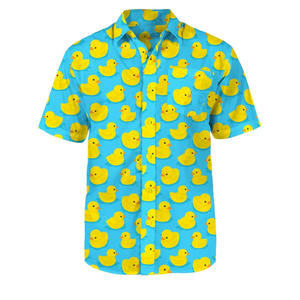 Camisa Casual de Verano para Hombre al por Mayor, Camisa con Estampado Completo y Botones, Proveedor de Camisas con Logotipo Personalizado, Camisa Hawaiana de Manga Corta para Hombre - Product Image 4