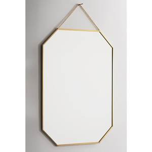 Customized Shape Hanging Wall <b>Mirror</b> with Metal Border Wall Hanging <b>Mirror</b> | Decorative Golden Border <b>Mirror</b> With <b>Chain</b> - Product Image 5