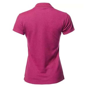 Polo de golf pour femme, coupe ajustée, polyester sublimé respirant, plusieurs couleurs - Product Image 3