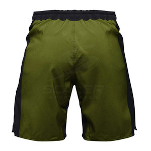 Vêtements d'entraînement modernes pour athlètes actifs, shorts MMA respirants à l'avant, séchage rapide, soutien de la flexibilité, mouvements fluides - Product Image 2