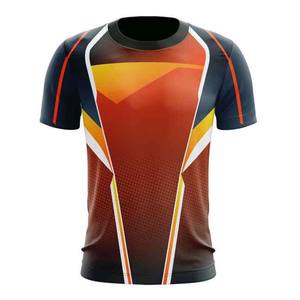Camiseta Deportiva Personalizada con Logotipo para Hombre, Transpirable, de Secado Rápido, de Poliéster y Algodón, Cuello Redondo, Estilo Urbano para Verano, ELIXE SPORTS - Product Image 5