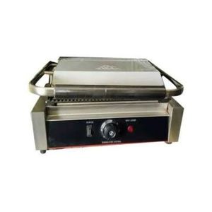 Grille-sandwich électrique commerciale en acier inoxydable, machine à griller les sandwichs à double plaque pour café, hôtel, restaurant - Product Image 2