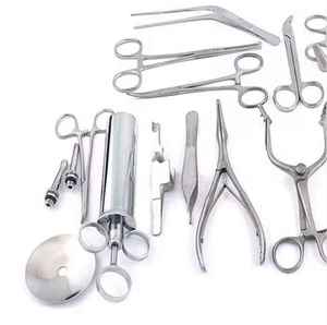 Juego de Instrumentos Quirúrgicos de Acero Inoxidable de Alta Calidad de 16 Piezas para Examen ORL, Instrumentos de Inspección de Oído, Nariz y Garganta - Product Image 5