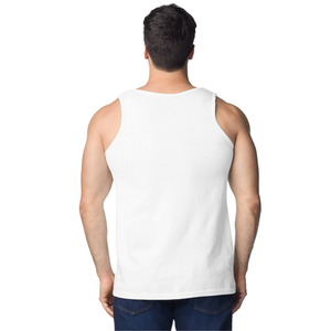 <b>Mens</b> <b>White</b> Tank Top 100% Cotton Sleeveless <b>Vest</b> Breathable Gym Fitness Workout Casual Plain Undershirt Soft Summer Wear OEM - Product Image 3