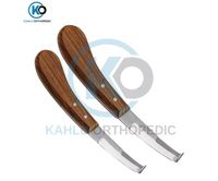 Couteau orthopédique KAHLU personnalisé de haute qualité pour le soin des sabots de chèvres, moutons, porcs et autres animaux – Outil vétérinaire de précision