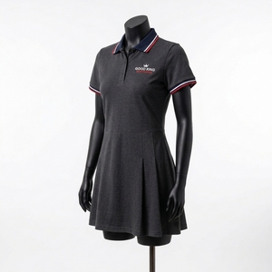 Vestido Polo sin Mangas para Mujer, Transpirable y Duradero, de Secado Rápido, para Tenis y Deportes - Product Image 1