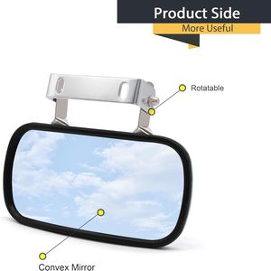 Specchio Convesso in Acciaio Inox 8 x 4 Pollici, Design Rettangolare per Molteplici Scenari, Migliora la Visibilità di Trattori, Barche, Auto - Product Image 5