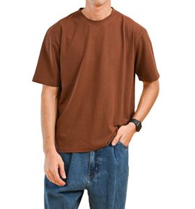 Camisetas Unisex al por Mayor 100% Algodón, Personalizadas, 200 Gramos, Corte Regular, Logotipo Frontal, Tejido Sólido para Hombre - Product Image 1