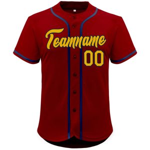 ชุดกีฬาเบสบอล เสื้อเจอร์ซีย์ผ้าไมโครเมช ลุคทีมแบบมีเอกลักษณ์ ป้ายชื่อแบบกำหนดเอง สีติดทนนาน พิมพ์ลายด้วยเทคนิคฮีตไดป์ - Product Image 3