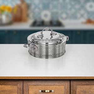 Ollas para guisos de estilo árabe grabadas de primera calidad con tapa redonda, duraderas y personalizadas, para la colección de Ramadán y fiestas del Eid. - Product Image 4
