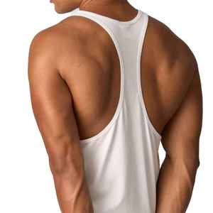 Débardeur de sport respirant sur mesure pour homme – Qualité supérieure, tricoté, grande taille, idéal pour la gym – Nouvelle collection très prisée - Product Image 5