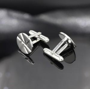 Ensemble de boutons de manchette de luxe en argent sterling 925 avec pierres précieuses pour homme, accessoires formels pour marié, fiançailles, mariage, fête, 8 grammes, cadeau pour garçons d'honneur - Product Image 3