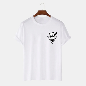 เสื้อยืดพิมพ์ลายคุณภาพสูงสำหรับผู้ชาย เสื้อยืดคอกลมแบบซับลิเมชั่นคุณภาพสูงสำหรับผู้ชาย เสื้อยืดแบบกำหนดเอง OEM สำหรับผู้ชาย - Product Image 1