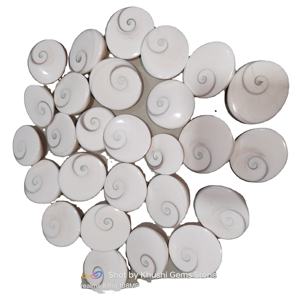 Vente en gros de cristaux de quartz Shiva certifiés naturels, cabochons de 20 à 45 mm, différentes couleurs, pierres précieuses en vrac pour la fabrication de bijoux, décoration intérieure - Product Image 6