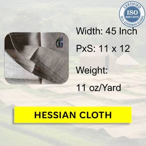 En stock – Tissu en toile de jute du Bangladesh de 45 pouces de large, 9 oz, écologique – Fabricant Goodman Global Bangladesh - Product Image 2