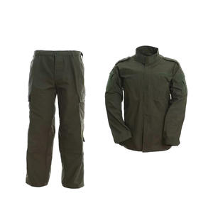 Tenue de travail tactique professionnelle doublement sécurisée en toile camouflage, imperméable et respirante pour la sécurité extérieure et l'entraînement - Product Image 1