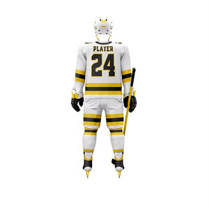 High Quality Material Pakistan Made Regular Fit Ice Hockey Uniform Latest Sportswear 100% Polyester Ice Hockey Uniform - Product Image 2