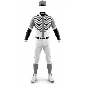 Uniforme de Béisbol Sublimado Personalizado de Alta Calidad, con Cuello en V, Transpirable, de Secado Rápido, 100% Poliéster Elástico, para Deportes de Tendencia - Product Image 3