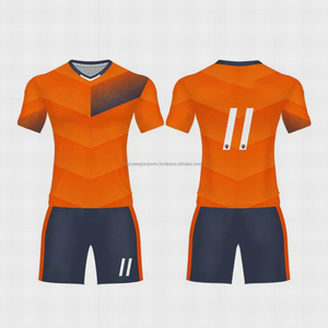 Conjunto de Uniforme de Fútbol Unisex Transpirable de Alta Calidad, Personalizado con Bordado, Jersey con Impresión por Transferencia de Calor para Adultos, MOQ Bajo - Product Image 3