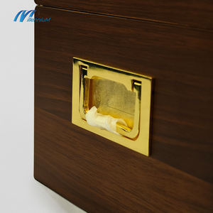 Boîte à bijoux en bois de parfum grande <span class=keywords><strong>caisse</strong></span> de rangement en bois boîte en bois personnalisée avec poignée boîte en bois - Product Image 3