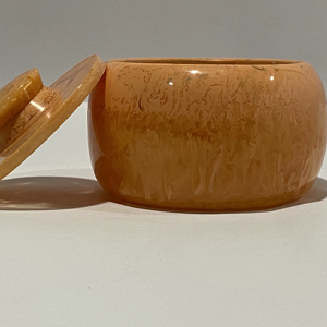 Bol à salade en résine verte, motif marbré, récipient à fruits, plat de service de cuisine, vaisselle décorative, verrerie ronde, articles de table pour la maison - Product Image 1