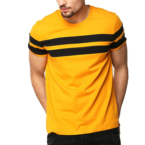 Camiseta Casual para Hombre, 100% Algodón, Tejido Grueso, Hombros Caídos, Color Sólido, Logotipo Personalizado, Secado Rápido, Transpirable, Ecológica - Product Image 5