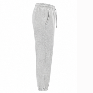 Pantalones Jogger con Lavado Ácido, Pantalones de Algodón con Lavado Vintage, Corte Holgado Personalizado, Ropa Urbana Informal Unisex, Ropa al por Mayor - Product Image 2