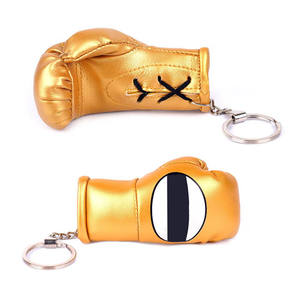Mini porte-clés gants de boxe en cuir PU – Souvenir sportif pour entraînement de boxe, karaté, fitness – Cadeau promotionnel - Product Image 2