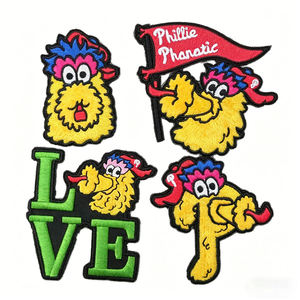 Palm Tree Embroidered Patch Iron On Fabric Badge for Hats Backpacks <b>Jackets</b> Caps DIY Summer Clothing Decoration Wholesale - Product Image 4