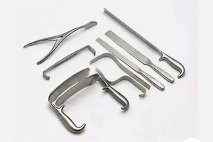 ชุดเครื่องมือผ่าตัดกล้ามเนื้อก้น ชุดเครื่องมือผ่าตัดสแตนเลส 9 ชิ้น SureMed Instruments - Product Image 3