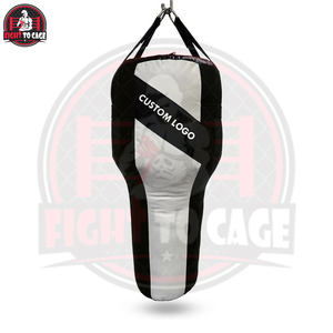 Heavy Big Bag Uppercut Punch Bags Genuine Leather EPE Filled Heavy-Duty Shock Absorption Tear Resistant Punching Bags - Product Image 2