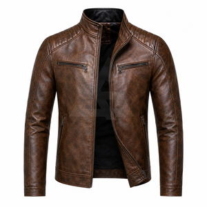 Wholesale Genuine Leather <b>Jackets</b> Manufacturer Premium Fashion Apparel Supplier OEM ODM Private Label Custom <b>Biker</b> <b>Jackets</b> - Product Image 1