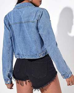 Chaquetas Vaqueras de Mujer 100% Algodón, Cómodas, Transpirables y Ecológicas, a Precio Económico, Nueva Moda, Personalizadas OEM, Lavadas - Product Image 6