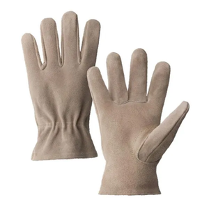 Guantes de soldadura de cuero para soldadura TIG/MIG, guantes resistentes al calor y fuego para barbacoa con forro suave, estilo moderno - Product Image 5