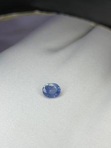 บลูแซฟไฟร์รูปไข่ธรรมชาติไม่มีความร้อนไพลินศรีลังกาเหมืองธรรมชาติ - Product Image 3