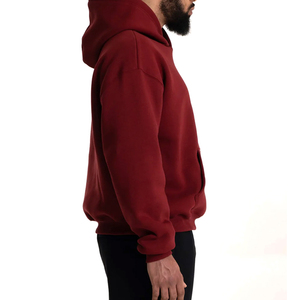 Sweat à capuche unisexe de haute qualité 100% coton et polyester, imprimé et brodé sur mesure, sweats à capuche d'hiver vierges - Vente en gros pour hommes et femmes - Product Image 3