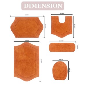 Tapis de sol extra longs à séchage rapide, doux, antidérapants pour cuisine, chevet, salle de bain - Product Image 6