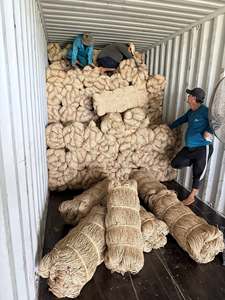 Dried Water Hyacinth Strands Rope Twisted Natural Brown Craft Material Woven Bunch Handicraft Furniture Vietnam Customized Size - Product Image 4