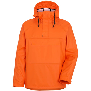 New Fashion Wholesale Winter <b>Men's</b> Waterproof Hooded Stand Zipper Thin <b>Lightweight</b> <b>Rain</b> <b>Jacket</b> 100% Polyester High Quality Front - Product Image 1