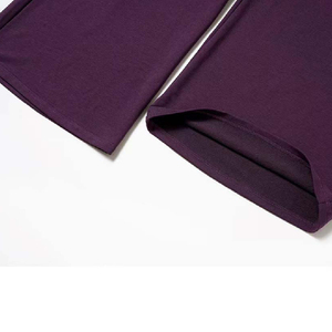 Factory Custom Logo Wholesale Flared Women <b>Trousers</b> New Design High Quality Breathable Plus Size Quality Women <b>Trousers</b> - Product Image 5