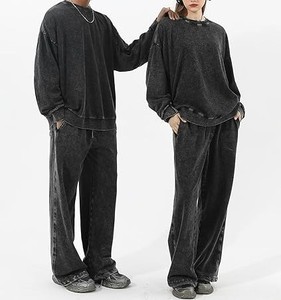 Sudadera de cuello redondo extragrande para mujer al por mayor, con logo personalizado, cuello alto, de algodón, tipo jersey, servicio OEM, nueva llegada - Product Image 5