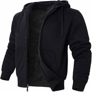 Sweat-shirts à capuche pour hommes, prix de gros abordable, logo personnalisé, en polaire, style streetwear décontracté uni, style premium - Product Image 1