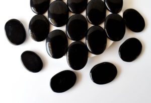 Piedras Planas Pulimentadas de Obsidiana Negra de Alta Calidad al por Mayor para Feng Shui, Meditación, Arte Ecológico Coleccionable y Decoración del Hogar - Product Image 5