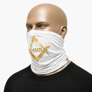 Masque facial maçonnique élégant pour la fraternité et la sororité, style grec, protection solaire estivale - Product Image 4