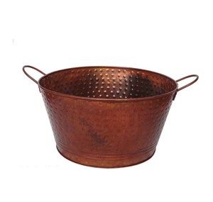 Classic Metal Beverage Cooler <b>Bucket</b> for Catering and Banquet <b>Drink</b> Serving - Product Image 4