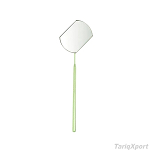 Professional Eyelash Lighted Oval Cosmetic <b>Mirror</b> Long Handle Stainless Steel Frame Single Personal Use Convenient - Product Image 5